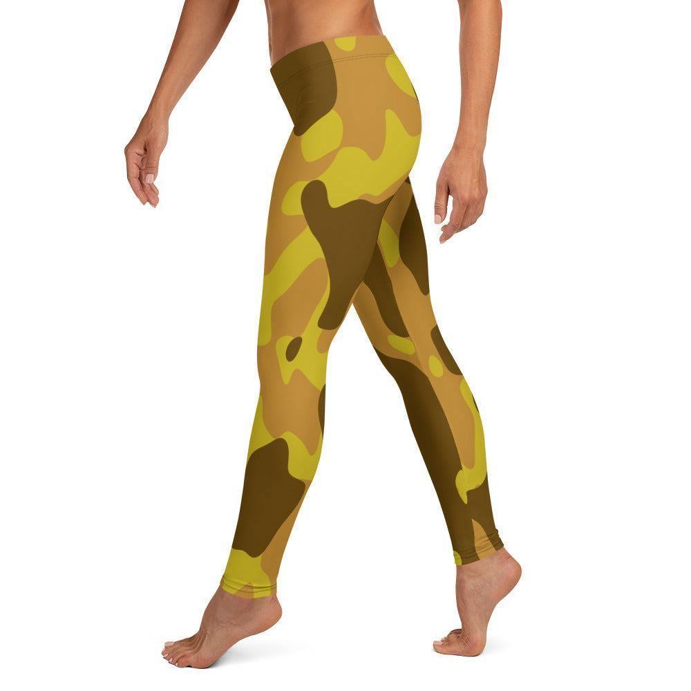 Yellow Camouflage Damen Leggings Leggings 59.99 Aktivität, Camo, Camouflage, Damen, Damenmode, dehnbar, Design, einfarbig, elegant, Fashion, figurbetont, Fitness, gelb, laufen, Leggings, Mode, Muster, Outfit, Pattern, Pilates, Sportbekleidung, Sportlerin, Streetwear, Stretch, stylisch, Tarnmuster, Tragekomfort, weich, yellowe, Yoga JLR Design