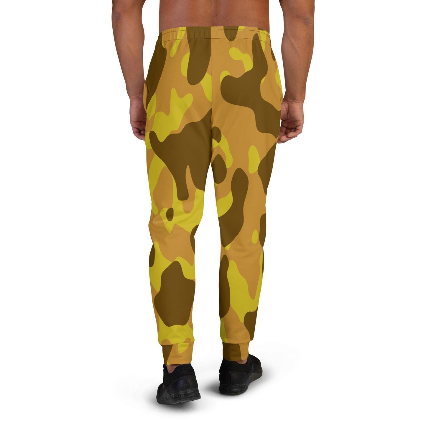 Yellow Camouflage Herren Jogginghose Jogginghose 66.99 atmungsaktiv, Baumwolle, Bündchen, Camo, Camouflage, Elastan, Fitness, Fleece, gelb, Gym, Herren, Jogginghose, Kordelzug, Mann, Muster, Männer, OEKOTEX100, Passform, Passoform, Pattern, Polyester, Relaxen, schlanke, Sport, Tarnfarben, Taschen, Tragekomfort, yellow JLR Design