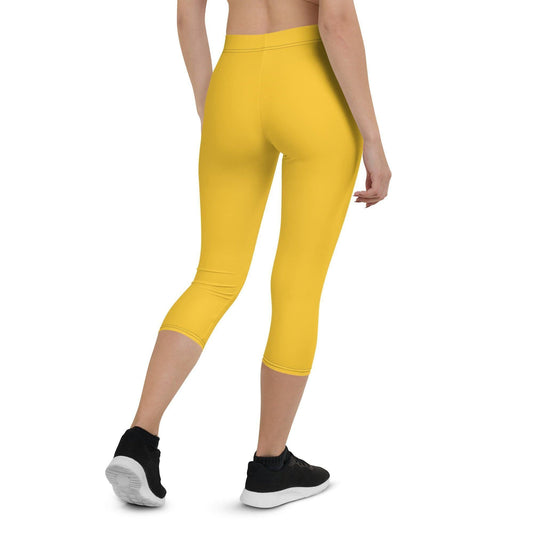 Yellow Damen Capri Leggings Capri Leggings JLR Design